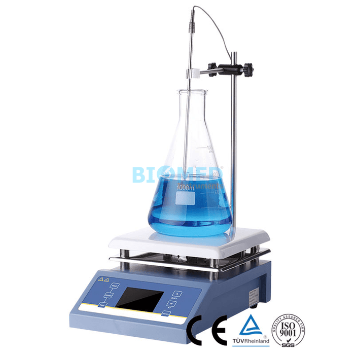 Agitador Magnético Con Calentamiento Digital con Plato Cerámica 5L Bektron
