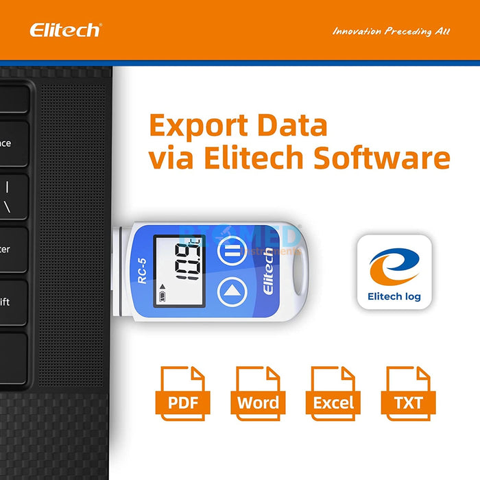 Datalogger Temperatura Usb Elitech RC-5