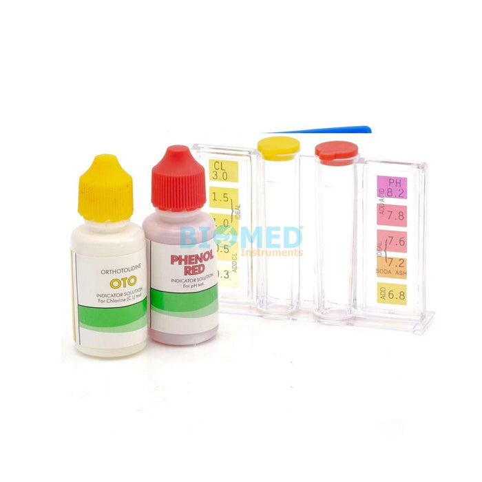 Kit para prueba de cloro y pH