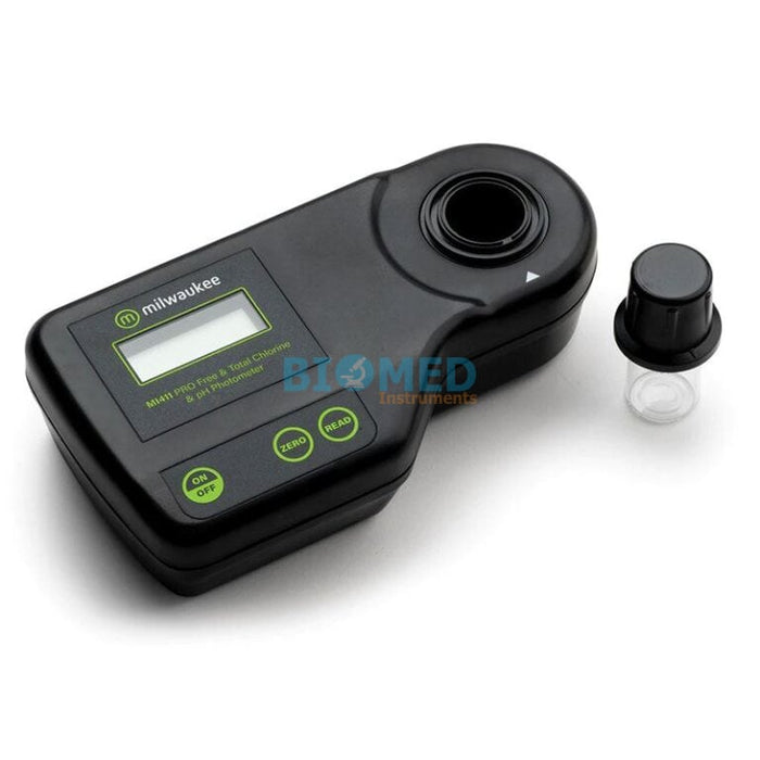 Fotómetro profesional de pH y cloro libre y total Mi411-P