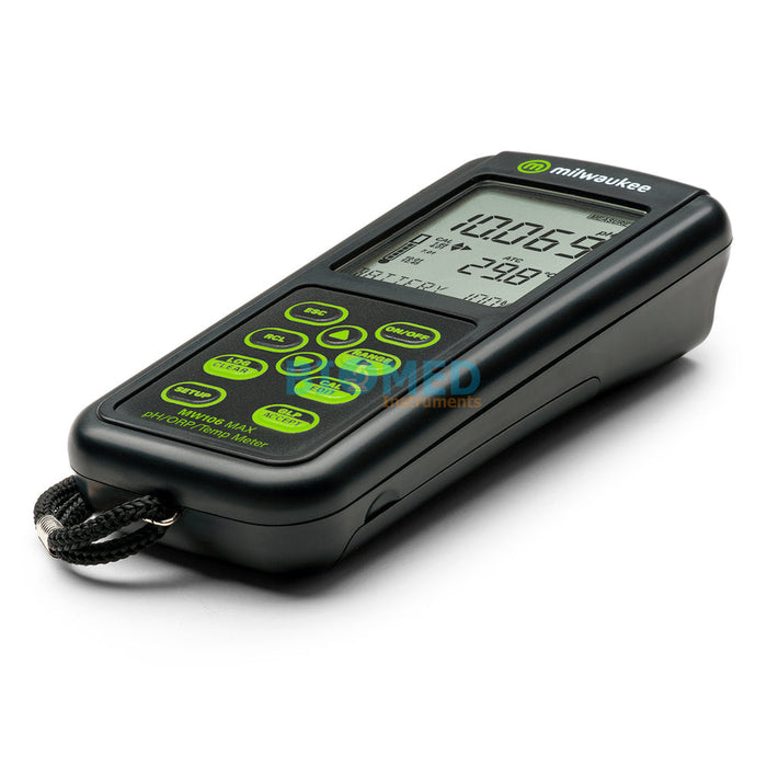 Medidor Portatil Ph/Orp/Temp con sistema de registro Milwaukee MW106