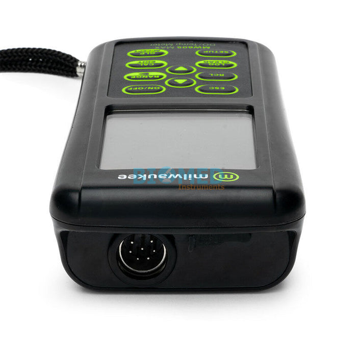 Medidor de oxígeno disuelto galvánico impermeable con calibración automática Milwaukee MW605 MAX