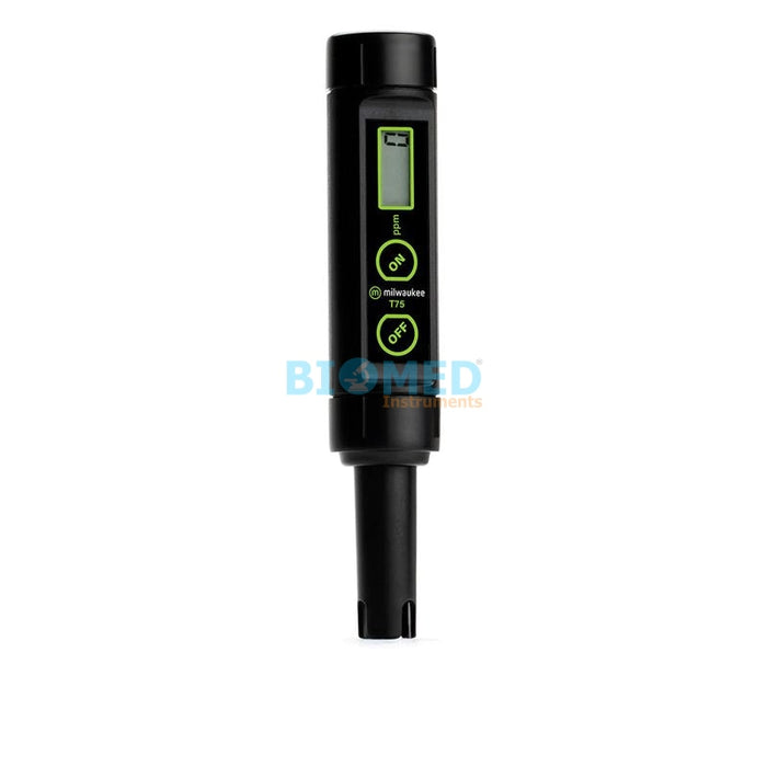Medidor de TDS a prueba de agua con electrodo reemplazable T75, (Rango Bajo) rango: 0 A 1999 Ppm (Mg / L)