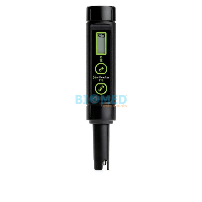 Medidor de TDS a prueba de agua con electrodo reemplazable T75, (Rango Bajo) rango: 0 A 1999 Ppm (Mg / L)