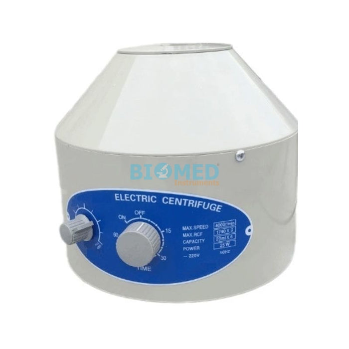Centrifuga de 6 Tubos 4000Rpm, Carcasa Plástica SEM
