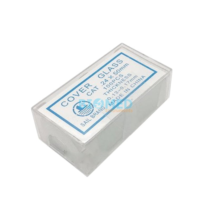 Laminas cubre objeto 50 x 24 mm