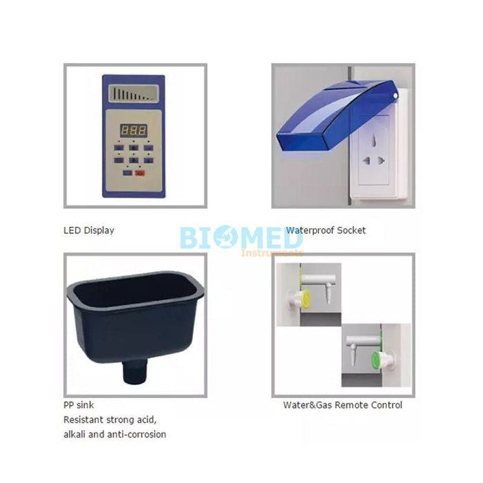 Cabina Extractora de Gases Biobase FH1200P resistente a ácidos y álcalis